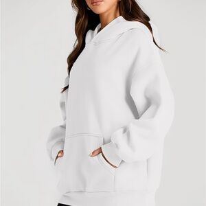 Cozy White Women's Hoodie